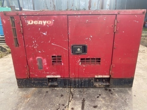 デンヨーコンプレッサー DPS-70SPB 茨城県境町発【Stock No.7049】
