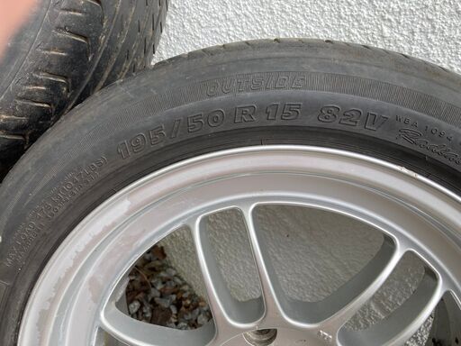 15x7J エンケイアルミホイール