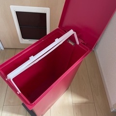 ニトリ　ペダル式ゴミ箱の画像