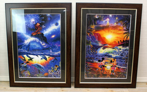 ラッセン&ディズニー】「シーサイド・ロマンス」「ソーサラー・オブ