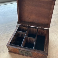 古道具　はんこ入れの画像
