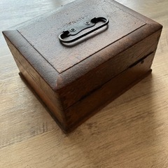 古道具　はんこ入れの画像