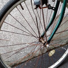 27インチ シティサイクル 自転車の画像