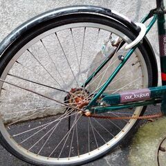 27インチ シティサイクル 自転車の画像