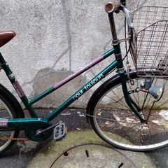 27インチ シティサイクル 自転車の画像