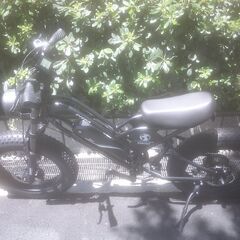 新車　電動　税別￥158.000-　CYCOO GHOST 　20インチ　ファットバイク　マットブラック　道路交通法に適合電動自転車　の画像