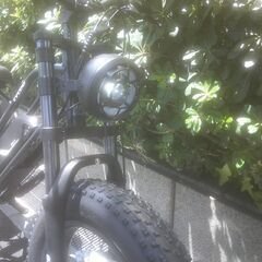 新車　電動　税別￥158.000-　CYCOO GHOST 　20インチ　ファットバイク　マットブラック　道路交通法に適合電動自転車　の画像