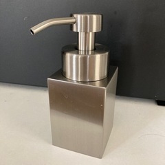 [美品]ステンレスソープディスペンサー泡タイプ