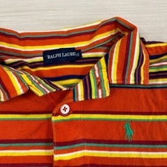 ラルフローレン　ポロシャツ　ボーダー柄　90サイズの画像