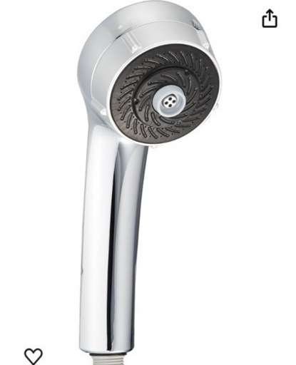 TOTO ワンダービートマッサージシャワーヘッド(メッキ・取替用) THC10C & シャワーホース L=1800mm 