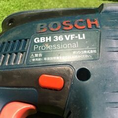 BOSCH GBH36VF-LI 充電式ハンマードリル バッテリー1個付き【市川行徳店】【店頭取引限定】【中古】管理番号：IT0YVDTHRAL1の画像