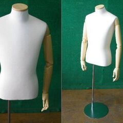 【SUN】紳士トルソー ニット張り 腕付き 日本製 発砲ボディー...