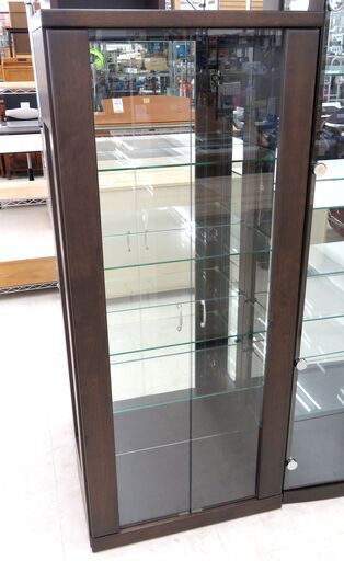 北海道 千歳市/恵庭市 近郊配送 みやざき木工 コレクションケース ショーケース 飾り棚 店頭でのお受渡し大歓迎