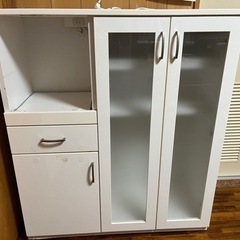 食器棚レンジ炊飯器棚商品の説明追加しました🙇‍♀️