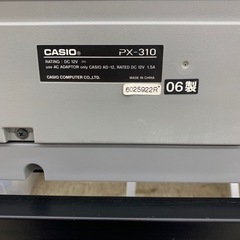 PX-310　電子ピアノPrivia　CASIO　※24000010415838の画像