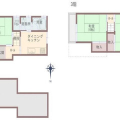 ★ 仲介手数料ゼロ物件 ★ 駐車場付き・敷金ゼロ ★ 中島…