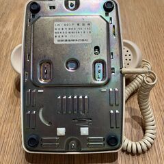IW-601P 電話機 プッシュホン 動作確認済み 昭和 ビンテージ