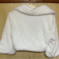 パーティードレスなどの上から羽織る物の画像