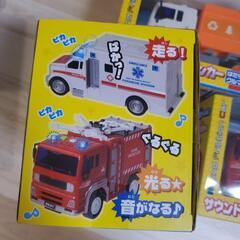 BIGサウンドフリクションカー　３点セット　はたらくクルマの画像