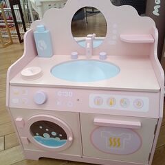 ★ジモティ割あり★  おままごとセット ピンク H61×D30×...