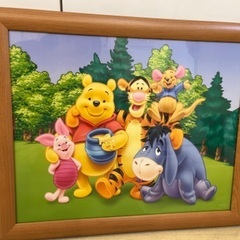 ディズニー　プーさん　絵画