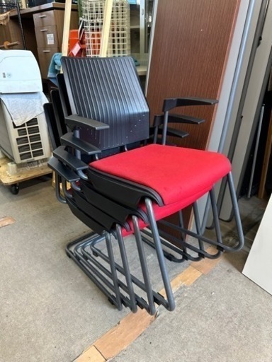 ジロフレックス　スタッキングチェア　4本セット　giroflex