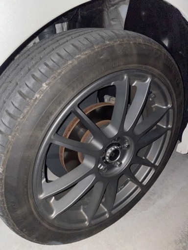 pcd100 raysホイール 17インチ 4本セット プリウス等