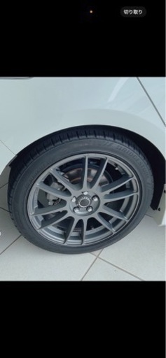 pcd100 raysホイール 17インチ 4本セット プリウス等