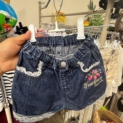 女の子　幼稚園児短パン100-120の画像