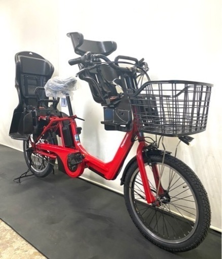 1都4県全域送料無料　業界最長12ヶ月保証　電動アシスト自転車　パナソニック　ギュットアニーズ　新型　20インチ 赤色