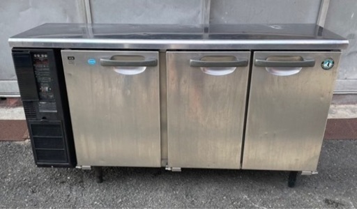 【動確済み】ホシザキ 業務用テーブル形冷凍冷蔵庫 RFT-150PTE1 単相 100V 1500×450×800 台下冷凍冷蔵庫 コールドテーブル 大阪発