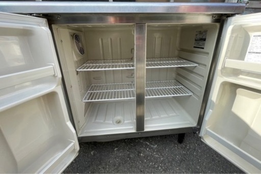 【動確済み】ホシザキ 業務用テーブル形冷凍冷蔵庫 RFT-150PTE1 単相 100V 1500×450×800 台下冷凍冷蔵庫 コ