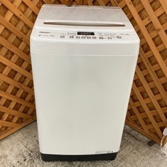 【愛品館江戸川店】保証充実　ハイセンス　2023年製　8.0kg全自動洗濯機　HW-DG80BK1