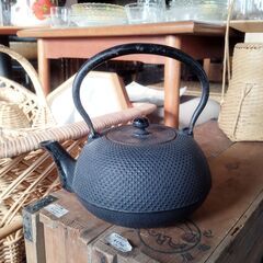 鉄瓶 大 急須 茶道具 鉄器 和小物　/TJ-1877 2F南