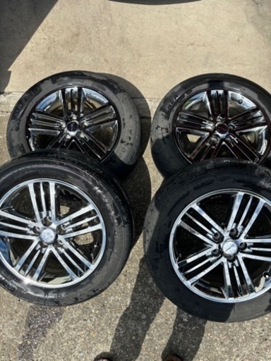 ニッサンメッキホイール　17インチ