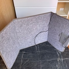 デスクパネルヒーター PH-TSA グレー　アイリスオーヤマ