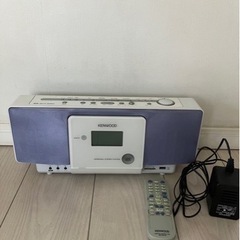 ケンウッド　ＣＤ、USBラジオ　リモコン付