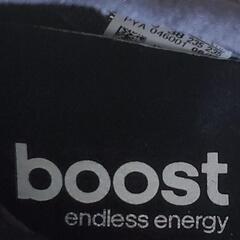 adidas　continental  boost 黒スニーカーの画像