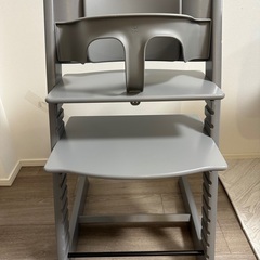 ストッケ トリップトラップ ハイチェア ストームグレー