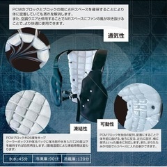 山真製鋸 アイスマンPCMベストの画像