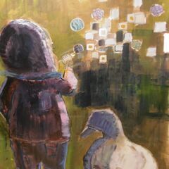 麻田博子　絵画教室(西陣小学校　西陣織会館　神戸教室)の生徒さん募集の画像