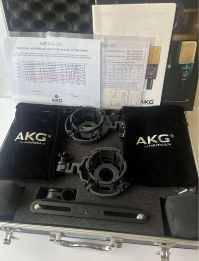 【新品】AKG C414 XLII STEREO SET ステレオ セット