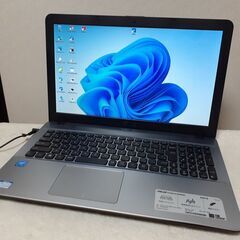 ASUS　A541S　15インチ　Celeron　4GB　SSD...
