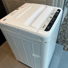 パナソニック　洗濯機2018年式の画像