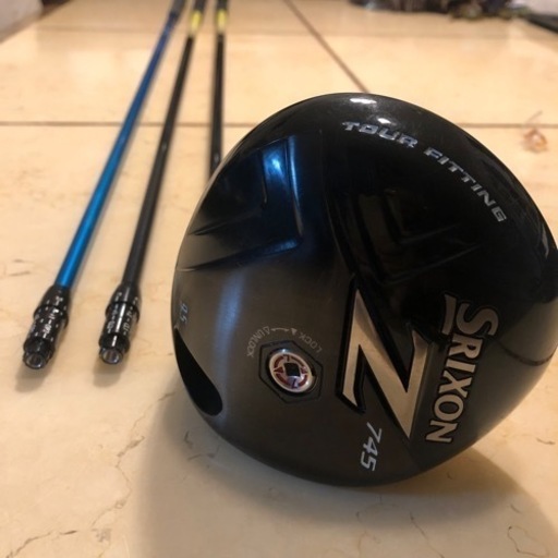 ダンロップスリクソンZ745ドライバー9.5替シャフト2本まとめて