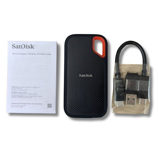 （全国発送）アウトレット SanDisk SSD 外付け 1TB USB 3.2 Gen 2x2 最大2000MB秒 防滴防塵 エクストリームプロ ポータブルSSD V2 ケーブル付き 全国発送）アウトレット SanDisk SSD 外付け 1TB USB 3.2 Gen 2x2 最大