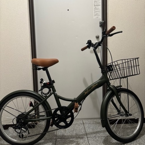 【超美品】★シマノ製折りたたみ自転車
