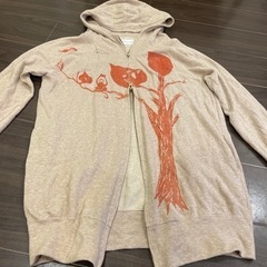 ツモリチサト TSUMORI CHISATO ラインストーン 付 ジップアップ パーカーの画像