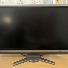【お譲り先決定】テレビ　40型　SHARP　液晶テレビ