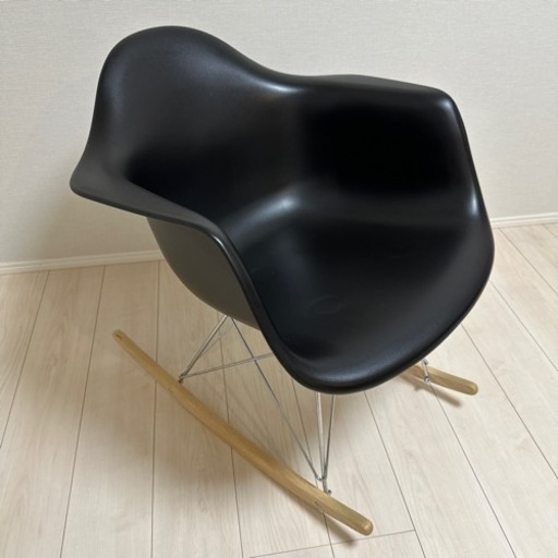 Eamesイームズ シェルアーム ロッキングチェア ブラック（リプロダクト）